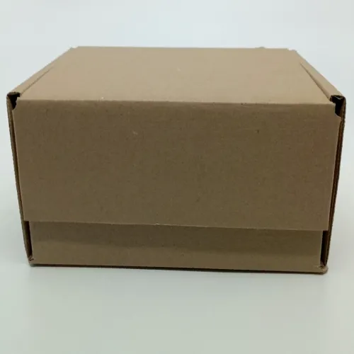 Коробка сборная БУРАЯ 22*16,5см/3504143 Осн